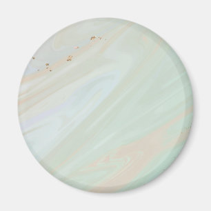 Mármol Pastel de piedra Textura imán de acuarela
