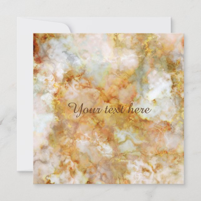 Mármol rizado por el oro caído (Anverso)