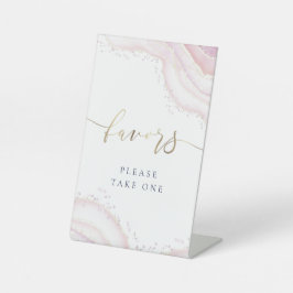 mármol rosa de color de agua favorece la señal de