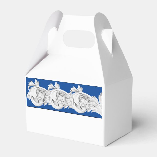 Mármol Tendrils en una caja de Favor de Gable (Front Side)