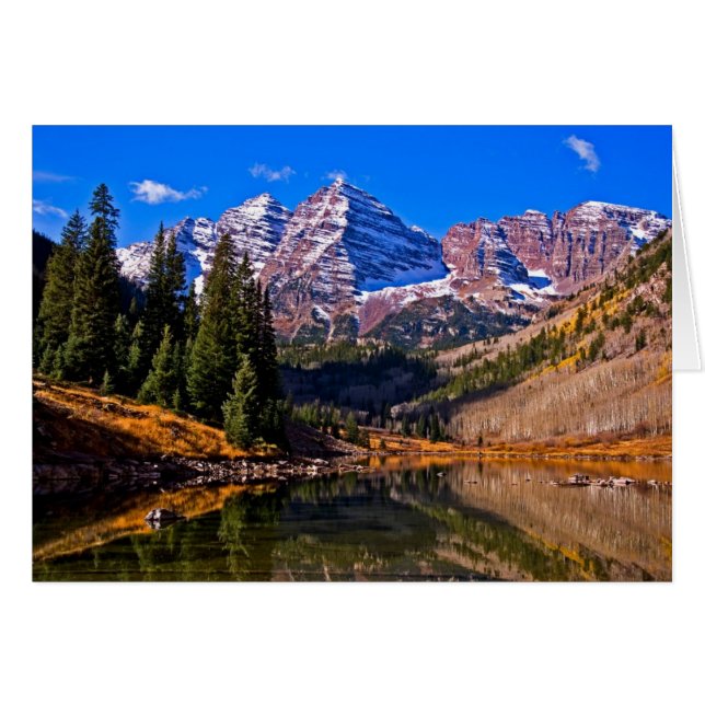 Maroon Bells (Anverso (Horizontal))