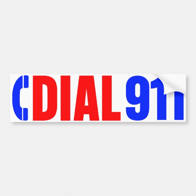 Marque al pegatina 3 de 911 policía