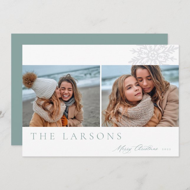 Marqués de familia | Feliz Navidad Dos Foto (Anverso / Reverso)