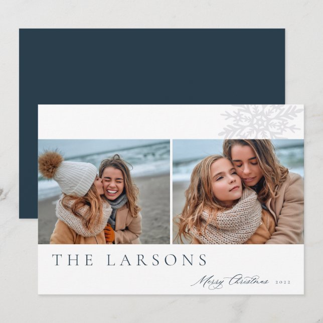 Marqués de familia | Feliz Navidad Dos Foto (Anverso / Reverso)