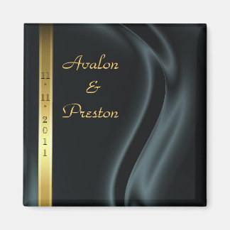 Marquis Black Silk Gold Salvar El Imán De La Fecha