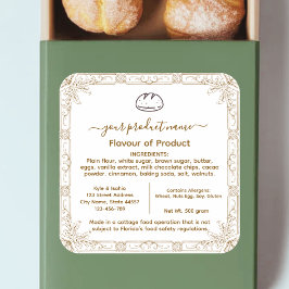 Marrón Añadir el logotipo Etiqueta de la ley de al