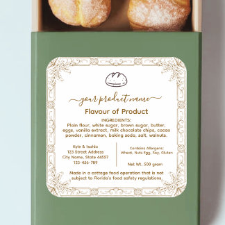 Marrón Añadir el logotipo Etiqueta de la ley de al