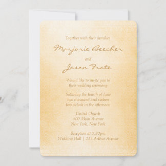 Marrón de la invitación a la boda floral de batik