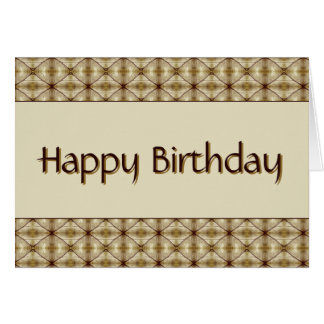 Marrón oscuro con patrón oro