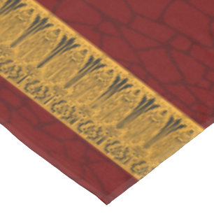 Marrón y oro del mantel de Cucamonga
