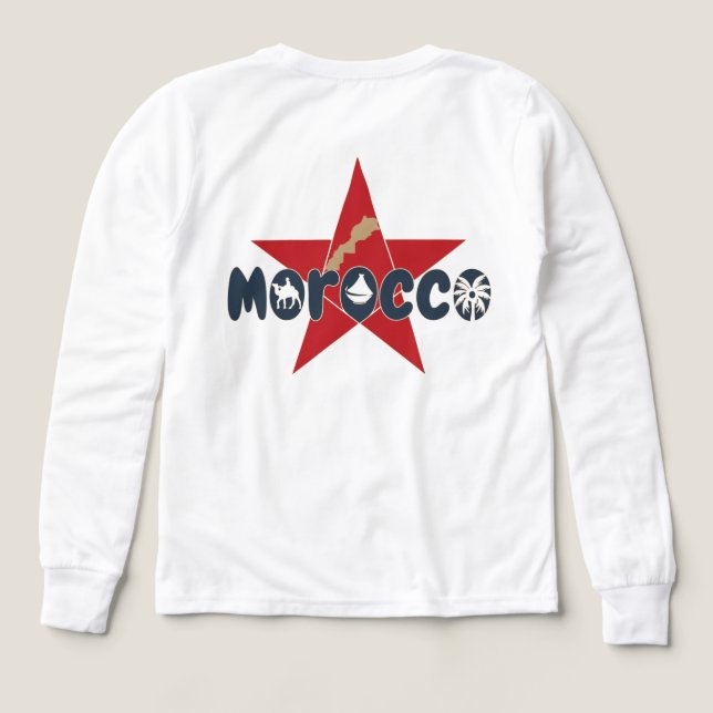 Marruecos es un legado que usas con orgullo (Diseño trasero)