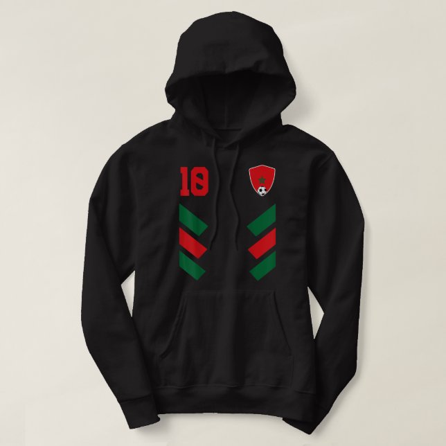 Marruecos: Jersey de fútbol Marruecos (Diseño del anverso)