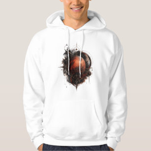 Mars Crimson Orbit Celestial Gothic Sudadera