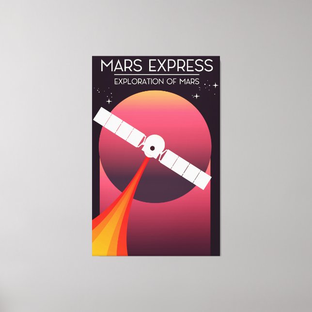 Mars Express - Exploración del arte espacial de Ma (Anverso)