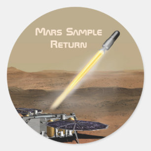 Mars Sample Return Mission Pegatina