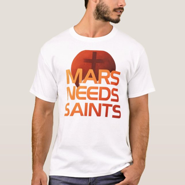 "Mars State of Mind - Camiseta básica masculina" (Anverso)