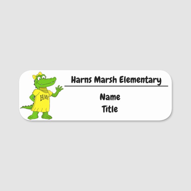 Marsha Name Etiqueta (Anverso)