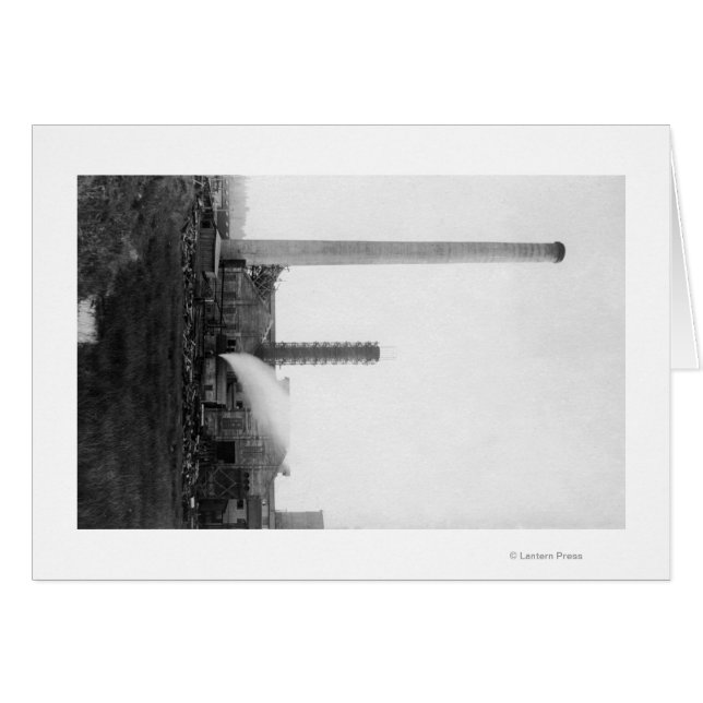 Marshfield, Oregon View of Lumber Mills (Anverso (Horizontal))