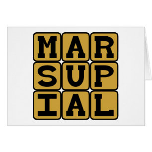 Marsupial, mamífero con marsupio