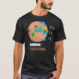 Marte de 16 bits es una camiseta que forma terraza