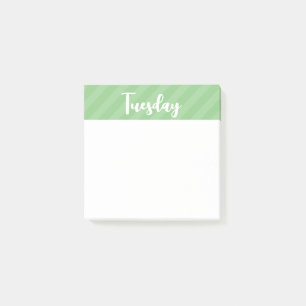 Martes - Verde - Días de la semana - Publicar nota