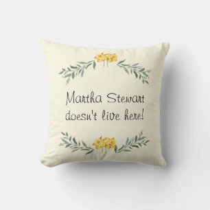 Martha dice lanzar almohada
