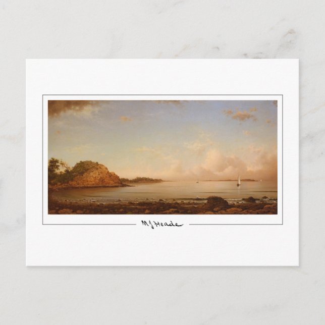 Martin Johnson Heade #102 - Tarjeta postal de arte (Anverso)