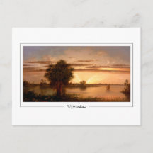 Martin Johnson Heade #253 - Tarjeta postal de arte