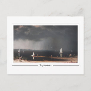 Martin Johnson Heade #260 - Tarjeta postal de arte
