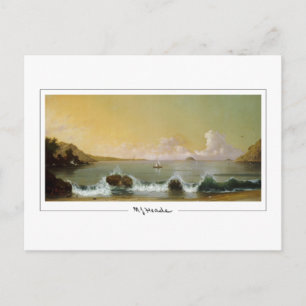 Martin Johnson Heade #48 - Tarjeta postal de arte