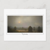 Martin Johnson Heade #84 - Tarjeta postal de arte