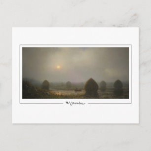 Martin Johnson Heade #84 - Tarjeta postal de arte 