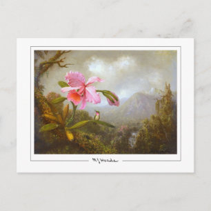 Martin Johnson Heade #8 - Tarjeta postal de arte f