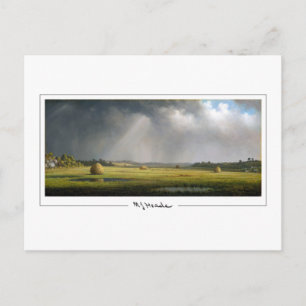 Martin Johnson Heade #94 - Tarjeta postal de arte 