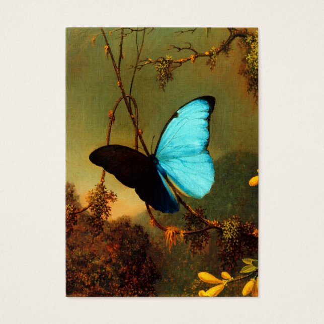 Martin Johnson Heade Blue Morpho Butterfly (Frente)