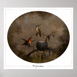 Martin Johnson Heade Zedign Poster de Arte #131