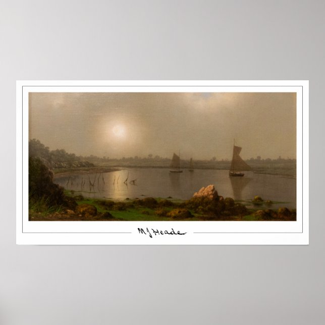Martin Johnson Heade Zedign Poster de Arte #56 (Frente)
