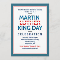Martin Luther King Jr. Invitación