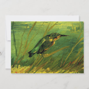 Martín pescador de Vincent van Gogh Invitación