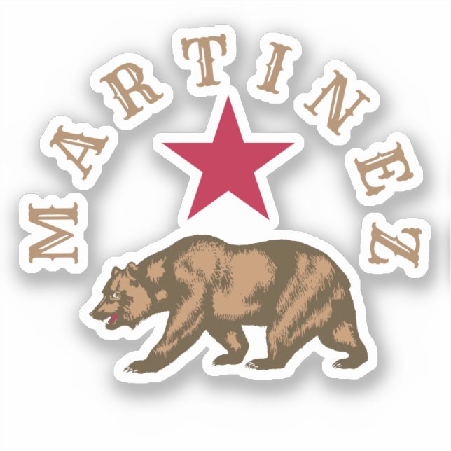 Martinez, Pegatina de la Ronda Clásica de Californ (Anverso)