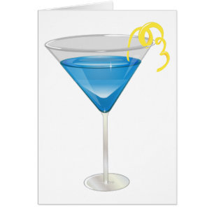 Martini azul
