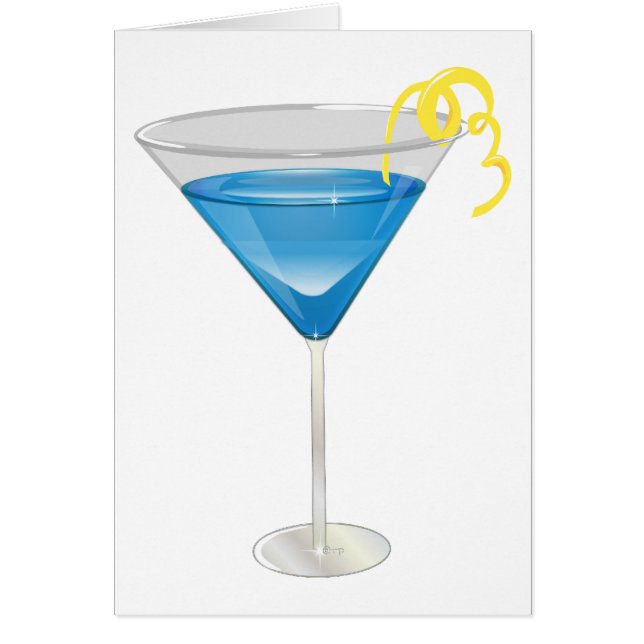 Martini azul (Frente)