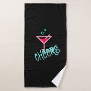 Martini - Bebida Alcohólica Pop Art, Rosa y Turque