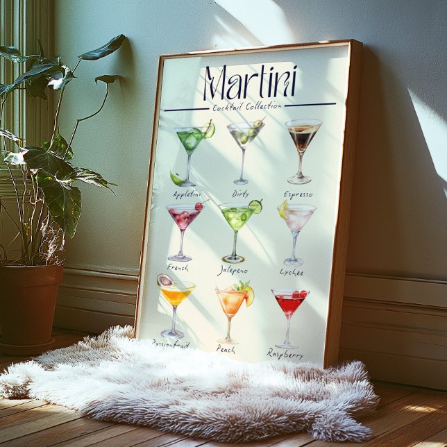 Martini Cocktail Print | Arte mural de moda (Subido por el creador)