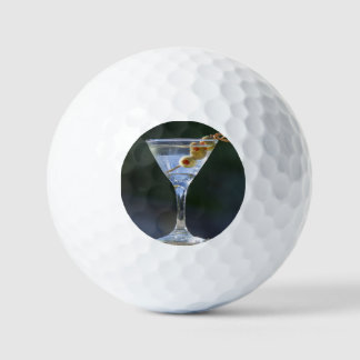 Martini con tres aceitunas 2, bola de golf