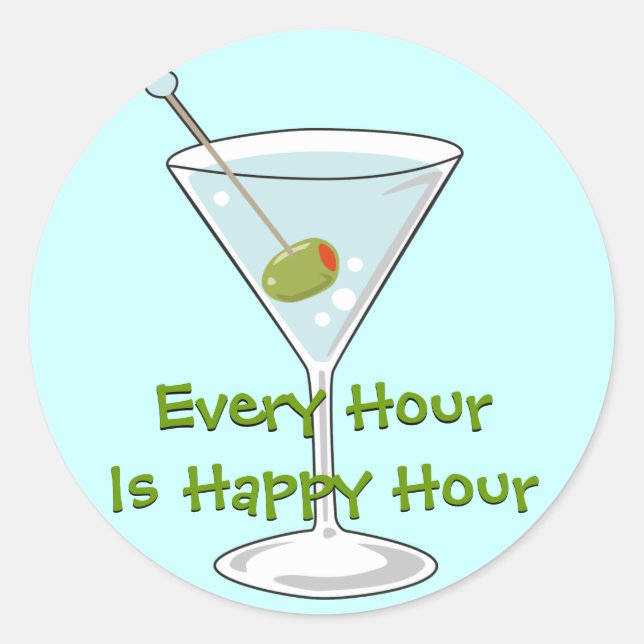 Martini Pegatina (Anverso)