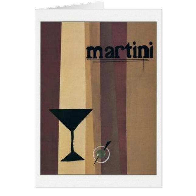 Martini (rayas marrones) (Frente)