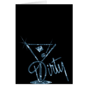 Martini sucio - azul