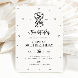 Martini Tema Invitación al cumpleaños, un poco más