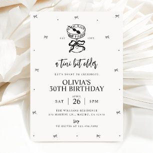 Martini Tema Invitación al cumpleaños, un poco más